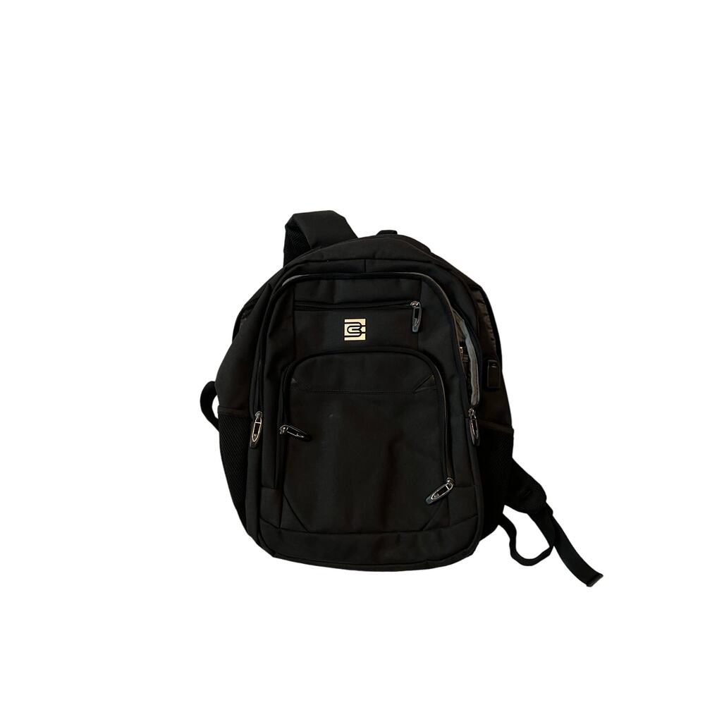 Bruno Cavalli Padded Computer Black Backpack